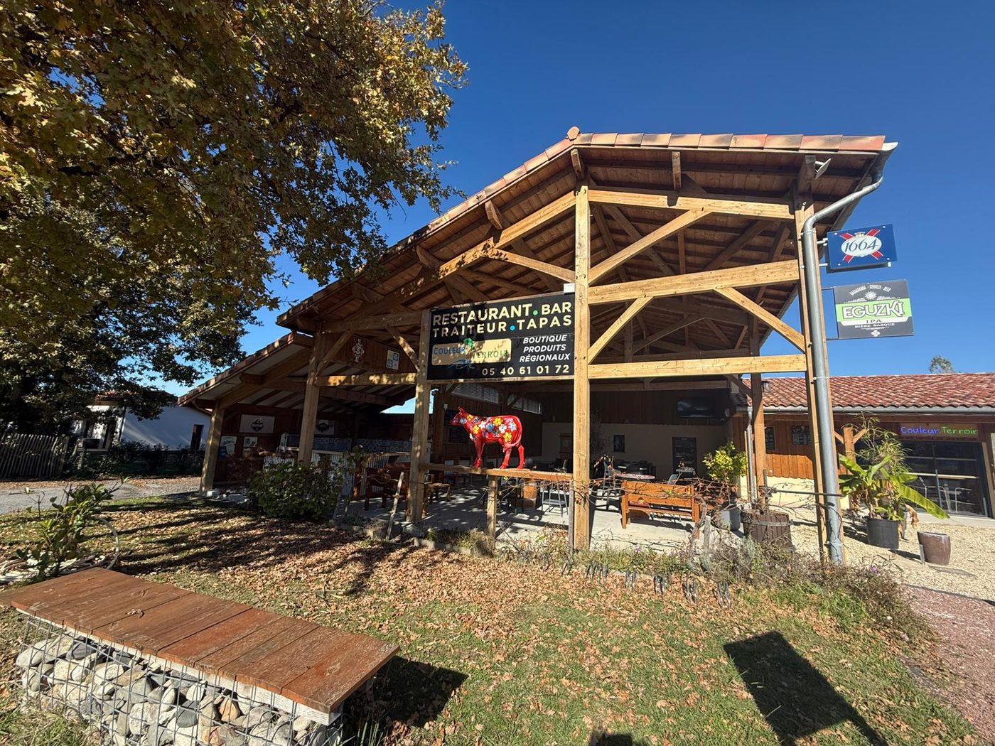 Façade du restaurant